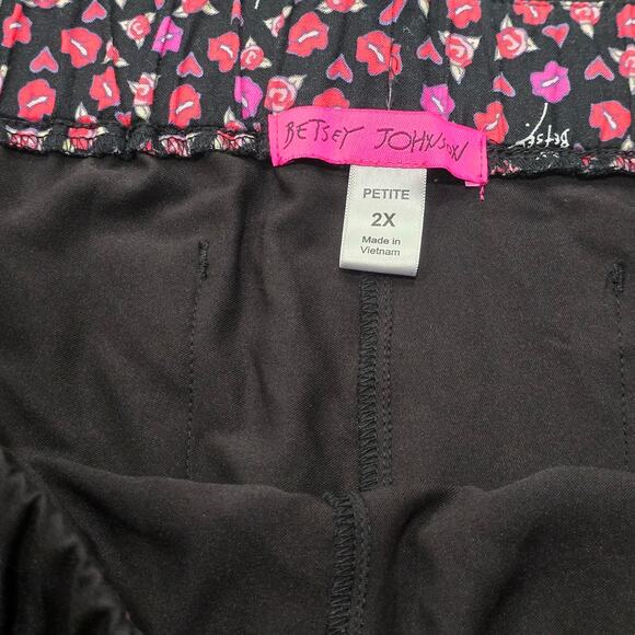 Healing Hands Black Jogger Scrubs Large Pocket Super Soft Pants - Picture 4 of 7